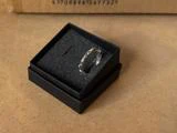Justerbar Noelle ring i sterling sølvbelagt messing fra GRUNDLED