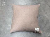 Arequipa pude i walnut brown 100% Baby Alpaca fra Silkeborg Uldspinderi - L:60 x B:60 cm