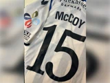 #15 McCoys matchworn trøje fra OB - FC Midtjylland den 19. september