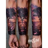 Gavekort til stor tatovering inkl. Sorry Mom Aftercare Kit