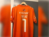 #1 Matej Delacs trøje i str. XL fra AC Horsens - AGF 20. september
