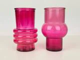  2 stk pink vaser, 8409