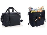 Xindao – Swiss Peak – XXL Indkøbs & Duffel Køletaske – Sort
