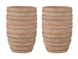 2 stk. Jillia skjulere i terracotta fra Lene Bjerre