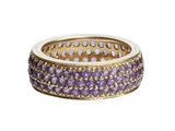 MAGIC GOLD AMETHYST Ring MAGIC GOLD AMETHYST fra Mai Manniches JEWLSCPH (str. 54)