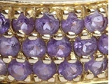MAGIC GOLD AMETHYST Ring MAGIC GOLD AMETHYST fra Mai Manniches JEWLSCPH (str. 54)