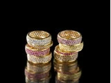 MAGIC GOLD AMETHYST Ring MAGIC GOLD AMETHYST fra Mai Manniches JEWLSCPH (str. 54)