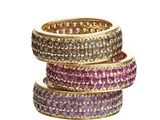 MAGIC GOLD AMETHYST Ring MAGIC GOLD AMETHYST fra Mai Manniches JEWLSCPH (str. 54)