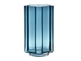 Funki Rounded vase i blå fra Louise Roe - Ø:21 H:34 cm