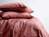 Södahl, Rosewood sengetøj, 140x200, mørk rosa