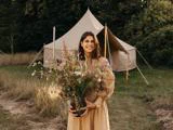 Miniferie for 2 i Luksus Villa Huno Glamping Telt - Lige ved Møns Klint