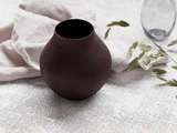 2 stk. Kojo vaser i bourgogne/brun fra House Doctor
