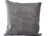 Villa Collection, Pude, Koksgrå, Bomuld, 45x45 cm
