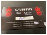 Gavekort a 250,- til Kop & Kande Herning City