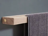 Andersen Furniture, Towel Rack, Single, Natur, Egetræ, L:73,5 x B:7,5 cm