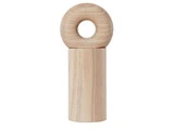OYOY, hoop, salt, peber, kværn, ask, natur, Ø7,5 x H16,5 cm 
