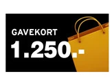 Gavekort på 1.250,- til Super Brugsen Glyngøre