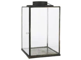 Ib Laursen, Lanterne, sort, metal, L: 24,5 B: 24,5 H: 42 cm