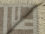 Silkeborg Uldspinderi, Lima I.Camel, Plaid, Brun, 50% Alpaca 50% Wool, B:140 x L:200 cm