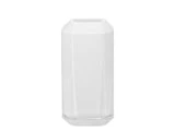 Louise Roe, Jewel Vase, Small, Opal White, H16 x Ø8 cm