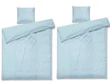Juna Sengetøj Aristo - blå 140 x 200 cm, 2 sæt
