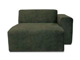 Couz 370 chaiselong fra Couz - Grøn velour
