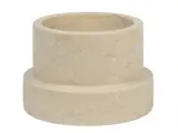 2 stk. MARBLE block lysestager i sand marmor fra Mette Ditmer