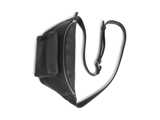 Markberg, Samira, Bum bag, Sort, Kalveskind, H:15 x B:28 x D:7 cm