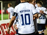 #10 Patrick Mortensen - Matchworn spillertrøje AGF-Viborg FF (12. november 2023)