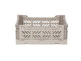 Aykasa, Foldekasse, Mini, Sand, Recycle plast, L:27 x B:17 x H:11 cm