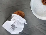 Baby håndklæde og badesvamp fra Meraki.