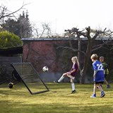 Produktpakke med m-station Talent, 2 Munin Touch fodbolde, og MuninPlay app