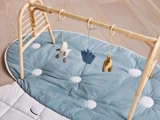 OYOY, Mini, Nana, Aktivitetslegegym, Natur, 100% Rattan, L:72 x B:40 x H:45 cm