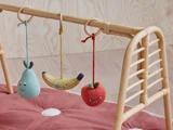 OYOY, Mini, Nana, Aktivitetslegegym, Natur, 100% Rattan, L:72 x B:40 x H:45 cm