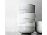 Menu, New Norm skål, grå/smoke, porcelæn, Ø: 21,5 cm