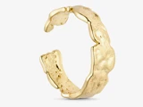 GRUNDLED, Nina, Ring, Forgyldt, 18 karat forgyldt messing, Justerbar