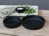 2 stk. Nolay støbejerns fade fra Chic Antique