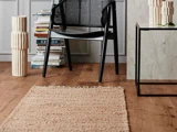 Nordal, AVA, Tæppe, Natur, 80% hamp/20% bomuld, B:60 x L:90 cm