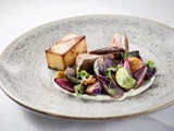 4-Retters Herremandens Menu inkl. vinmenu for 2 personer på Hotel Nørre Vosborg