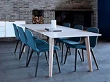 OBLIQUE hvid dansk designet spisebord fra PBJ Designhouse