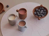 OYOY, Inka skål, karamel, porcelain - Ø18 x H7 cm