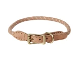 OYOY Zoo, Perry, Hundehalsbånd, Caramel, Nylon, Læder, Small, Dia:0,8 x L:46 cm