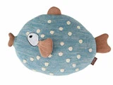OYOY, Little Finn bamse, blå, H23 x W30 cm