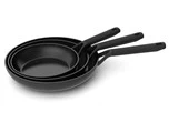KitchenAid pandesæt med pander i str: 20 + 24 + 28 cm