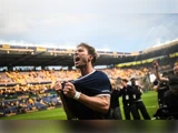 Matchworn #9 PATRICK MORTENSEN - mesterskabstrøje fra Brøndby-AGF