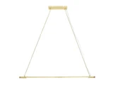 Bloomingville, Pendant, Lampe, Indbygget LED, Gold, Metal, L:124 x H:122 cm, 10 Watt