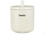 Ib Laursen, Sweets, Krukke, Creme, Stentøj, H:13 x Ø:10 cm