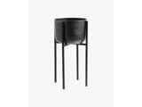 Nordal, Plantestativ, Sort, Oxyderet, Jern, Aluminium, H:60 x Dia:33 cm