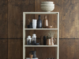Nordal, PLUM, Opbevaringsglas med låg, Hvid, Keramik, H:21 x Dia:11 cm