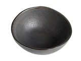 Muubs, Mame, Dip, skål, Sort, Keramik, H:4,5 x L:11x Dia:10 cm